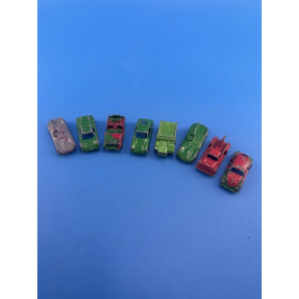 Lot of 8 Vintage TootsieToy Tootsie Toy Vehicles Cars Trucks Auto